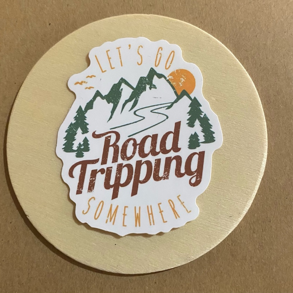 π20/$12π Letβs Go Road Tripping Sticker